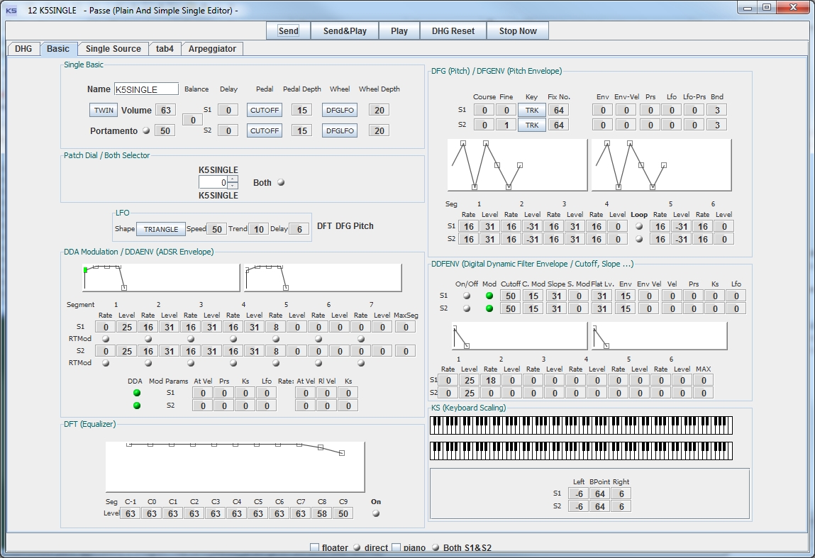 Kawai K5 Plain And Simple Single Editor