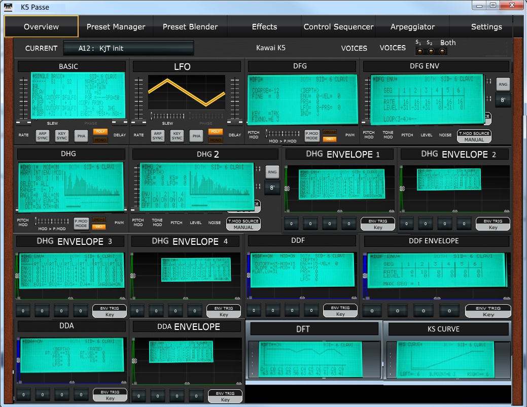 Kawai K5 Plain And Simple Single Editor (PASSE) a sharp design study